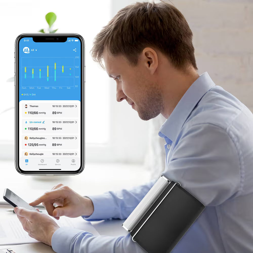 جهاز قياس ضغط الدم الذكي