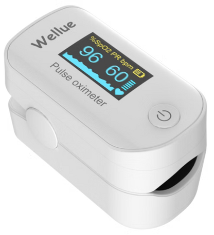 مقياس تشبع الأكسجين في الدم عن طريق طرف الإصبع مزود بتقنية البلوتوث