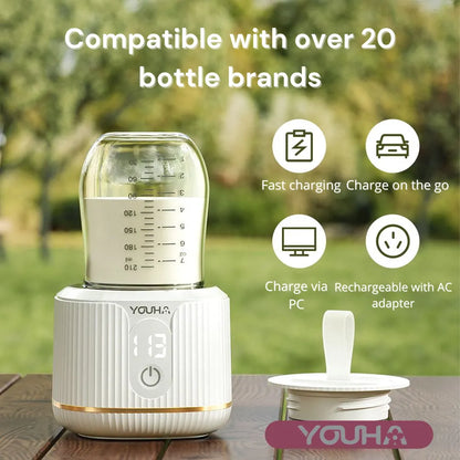 YOUHA جهاز تدفئة زجاجات الرضاعة المحمول