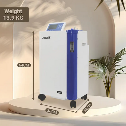 جهاز تركيز الأكسجين المنزلي المحمول إعلان الخدمة العامة سعة 5 لترات طبي