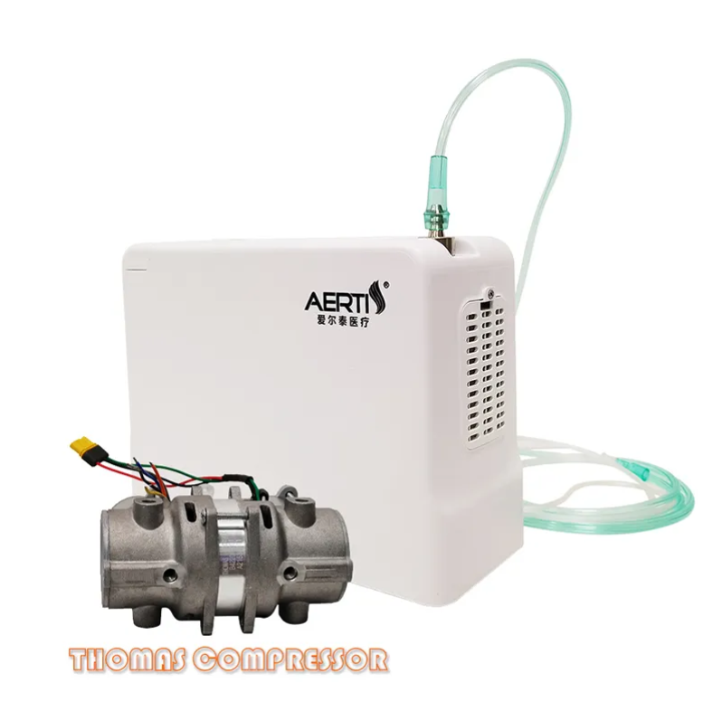 جهاز تركيز أكسجين صغير محمول مع بطارية