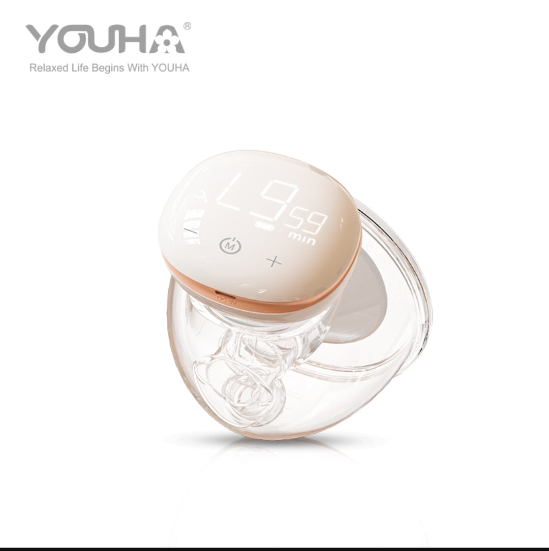 YOUHA The INS GEN 1 PLUS مضخة الثدي القابلة للارتداء