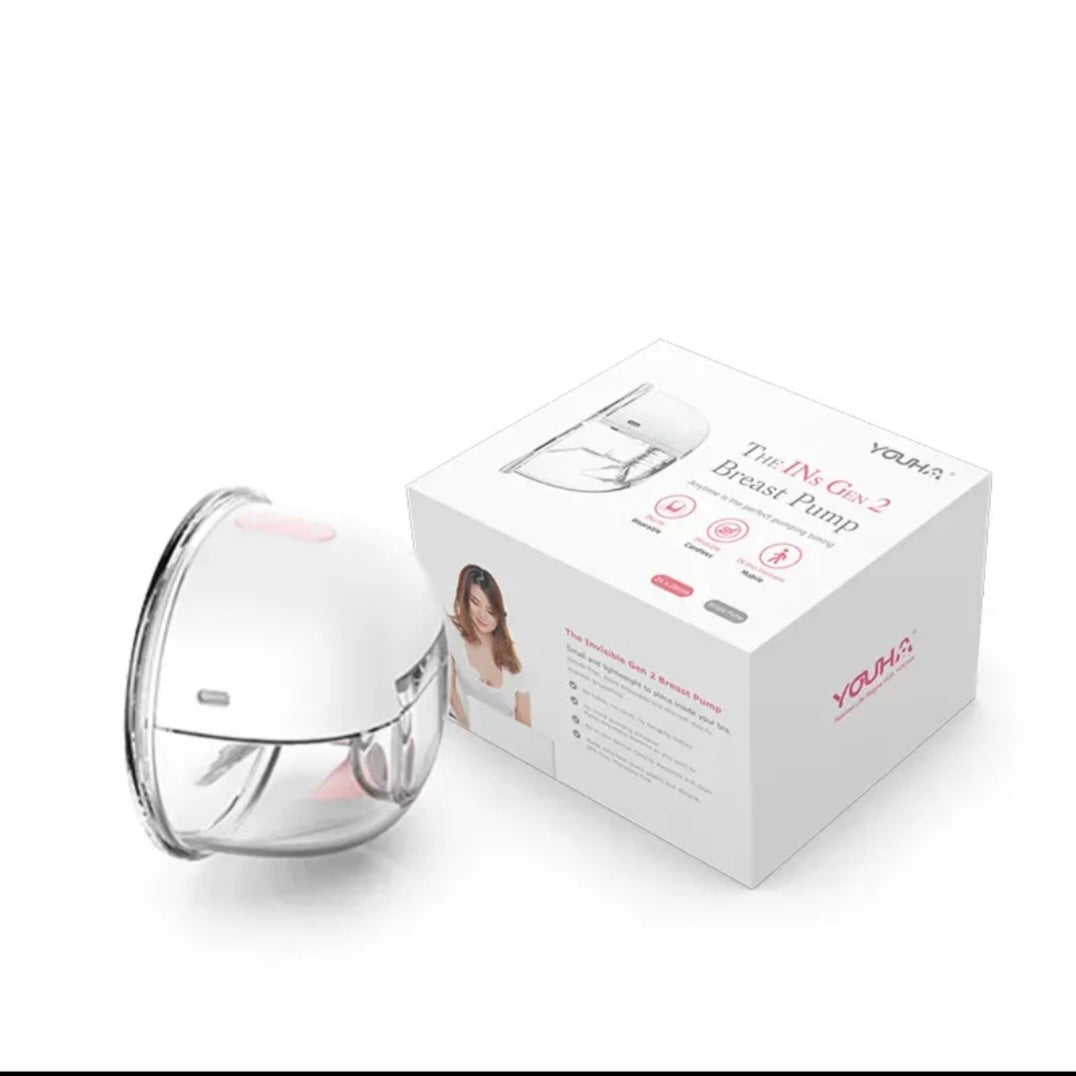 YOUHA The INS GEN2 مضخة الثدي القابلة للأرتداء
