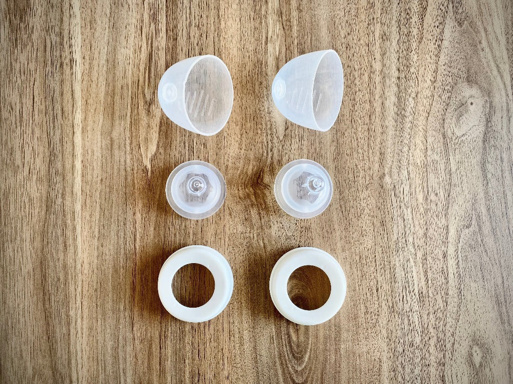 حلمة مع غطاء