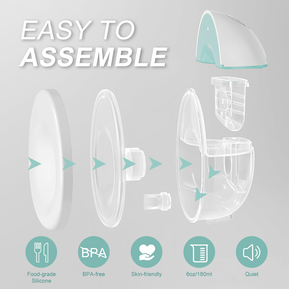 مضخة الثدي القابلة للارتداء إيفيرا YH-P8X